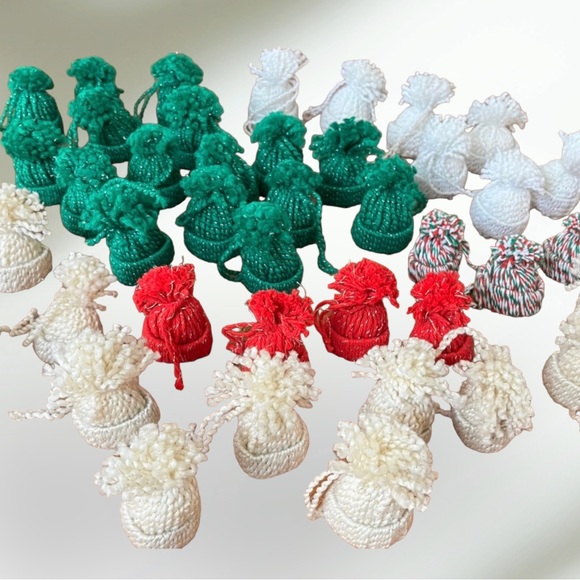 Handmade Mini Hat Ornaments Decorations  Favors Gift-tags Lot/40 - Picture 3 of 12